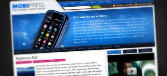 Mobipress WordPress Theme