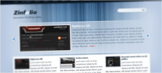 Zinfolio WordPress Theme