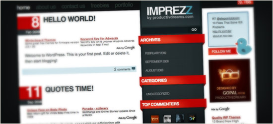 ImpreZZ WordPress Theme