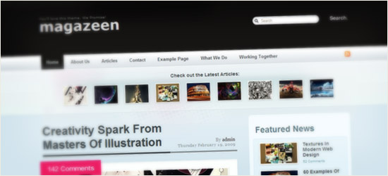 Magazeen WordPress Theme