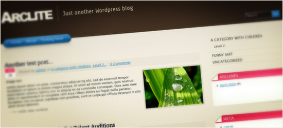 Arclite WordPress Theme