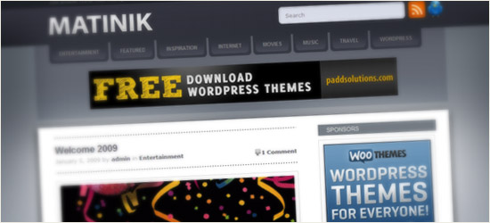 Matinik WordPress Theme