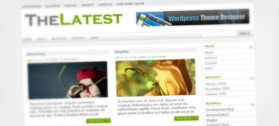 TheLatest WordPress Theme