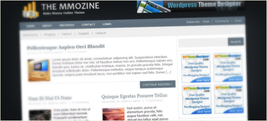 MMOZINE WordPress Theme