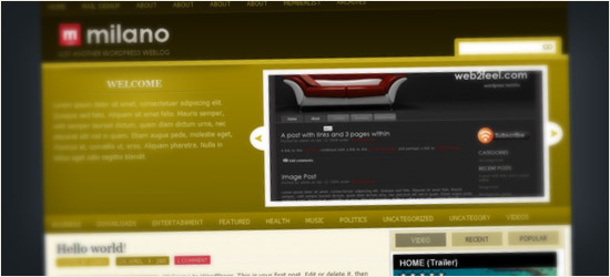 Milano WordPress Theme