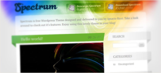 Spectrum WordPress Theme