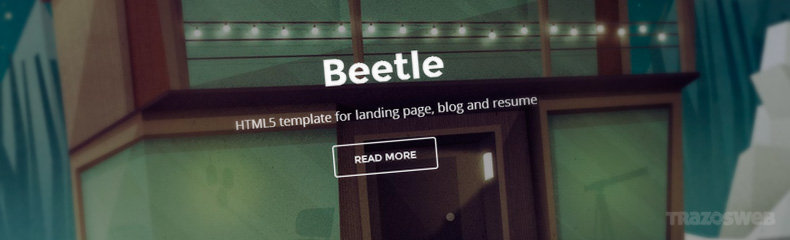 Beetle HTML/CSS Template