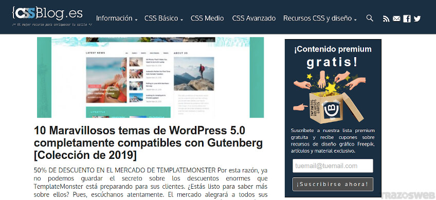 CSSBlog ES