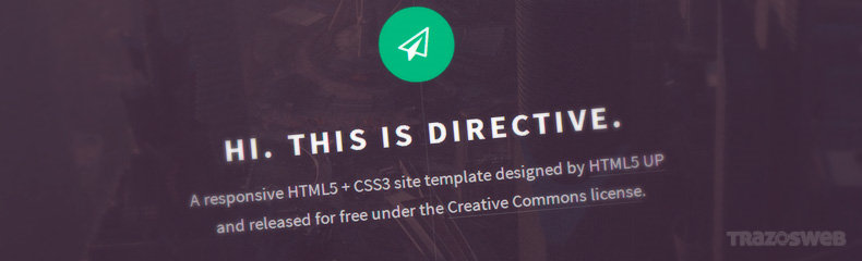 Directive HTML/CSS Template