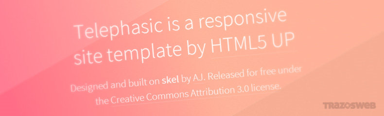 Telephasic HTML/CSS Template